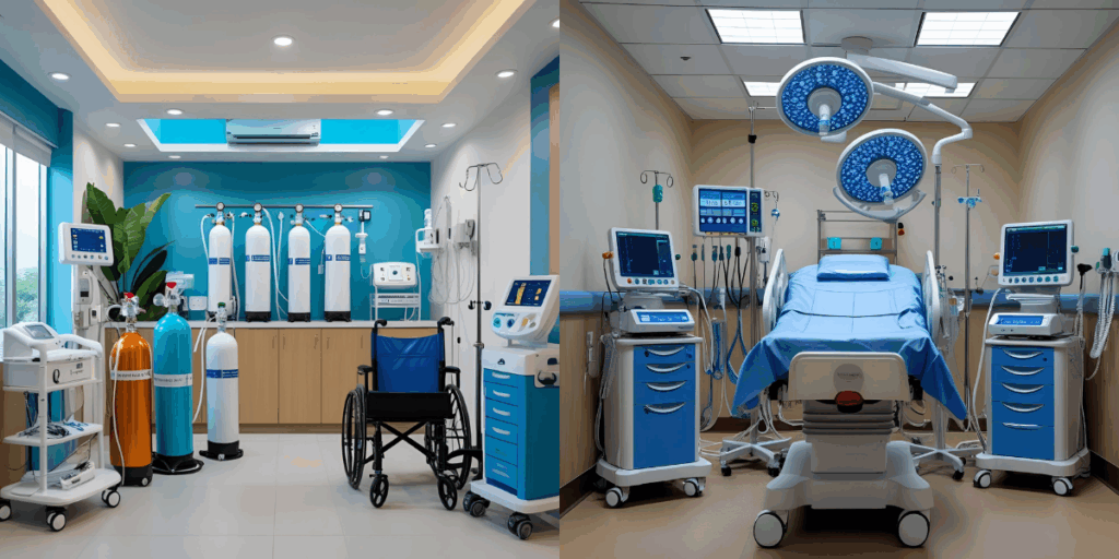 Medical Equipment on Rent in Saket, Delhi