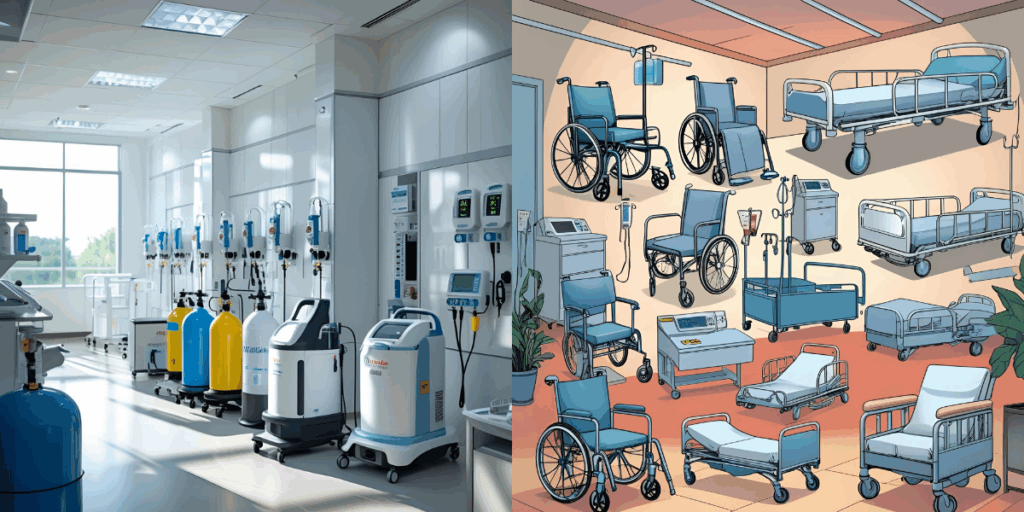 Medical Equipments On Rent In Green Park